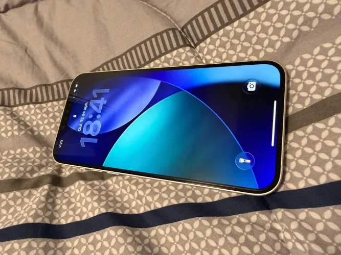iPhone 14 Plus 128GB Branco Impecável + Caixa e Nota Fiscal