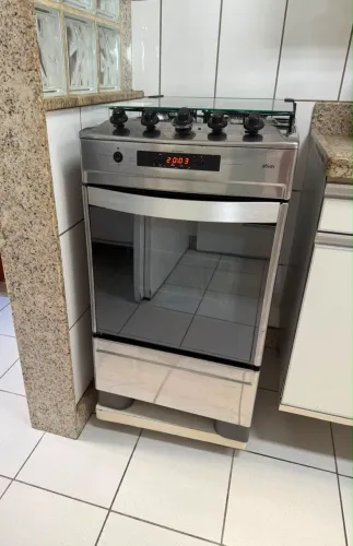 Fogão 4 bocas Brastemp inox