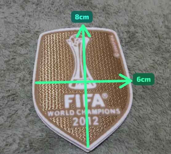 Patch Corinthians Campeão do Mundo 2012 Original da Época Termocolante Pronta Entrega 