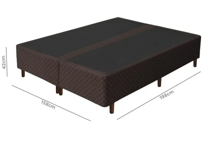 Base cama box queen