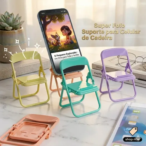 Suporte Celular Cadeirinha