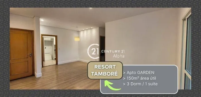 Apartamento com 3 dormitórios para alugar, 150 m² por R$ 10.120,00/mês - Tamboré - Santana