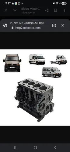 Bloco da Renault Master 2.5