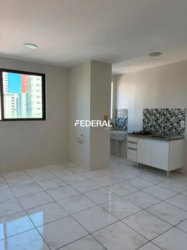 Aluguel de apartamento de 1 quarto, 1 banheiro e 1 garagem em Boa Viagem