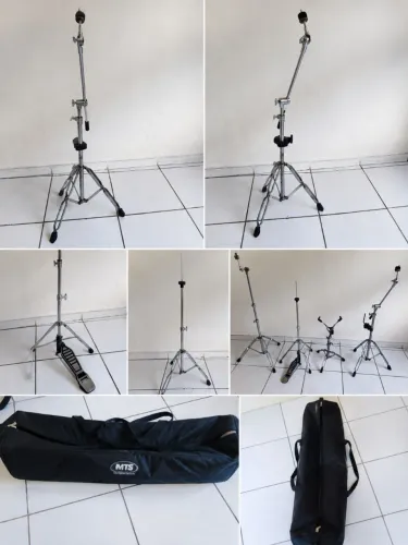 Vendo ferragens de bateria+bag