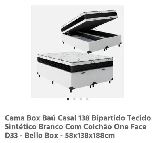 Cama Box Baú Casal