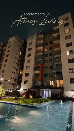 APARTAMENTO MOBILIADO NO ATMOS LIVING 