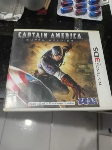 Jogo Captain America: Super Soldier - Nintendo 3DS Original
