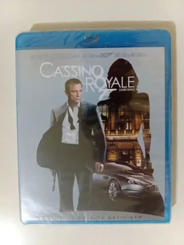 Filme Blu-ray 007 Cassino Royale Daniel Craig James Bond Novo Lacrado
