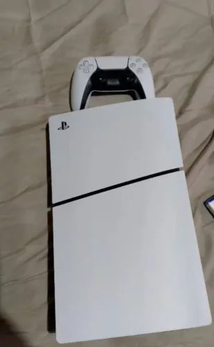 Playstation 5 PS5 SLIM COM LEITOR DE DISCO+ MÍDIA DIGITAL+ 1TG Full 4K + 2 JOGOS