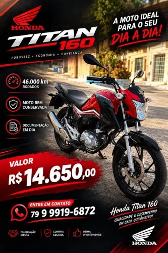 HONDA TITAN 160 - EXCELENTE