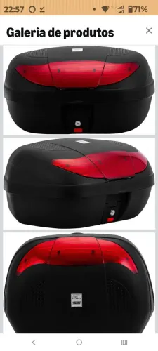 Vendo Baú PRO TORK 45 LITROS