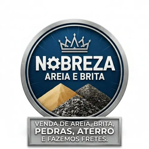 Vendas de areia, brita, pedras, aterro e fazemos fretes l.