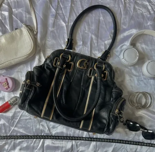 bolsa Carmen Steffens em couro