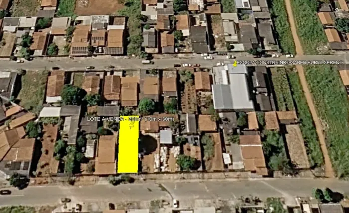Lote, 300 m² no Jardim Buriti Sereno em Aparecida de Goiânia
