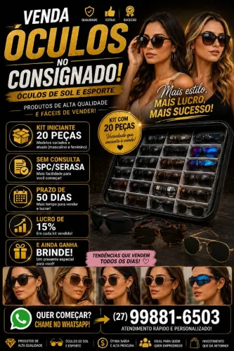 Seja um Revendedor de Óculos ?