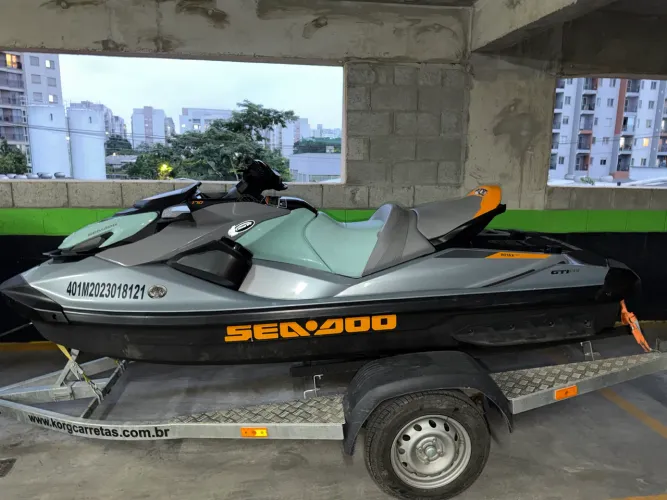 Vendo Jetski Gti 170 Sea-Doo 2023 78horas com carretinha