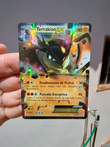 Carta Pokémon Terrakion EX Original