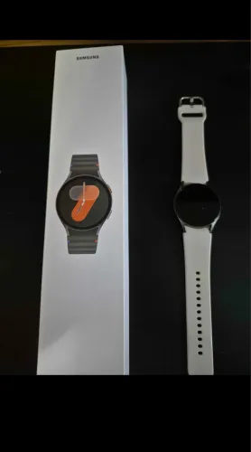 Samsung Galaxy Watch 7 40mm - Completo na Caixa (Impecável)