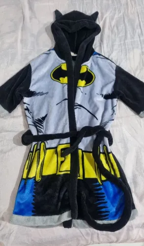 Roupão infantil batman