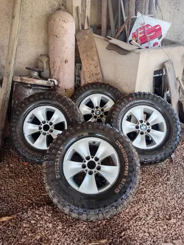 Jogo Rodas BMW X5 aro 16 5 X120