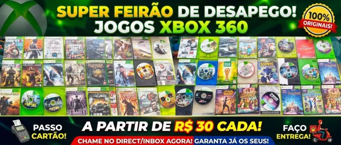 Jogos xbox 360 apartir de 30