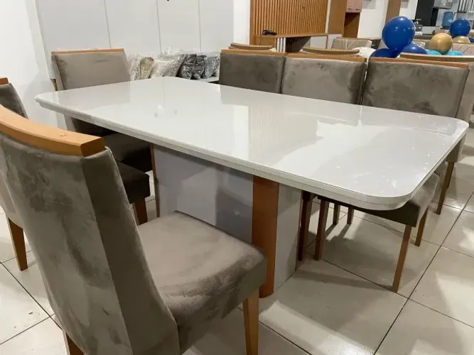 Mesa 4 lugares entrega rapida