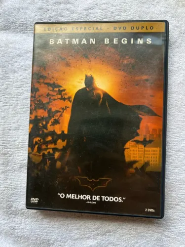 DVD Batman Begins - Edição Especial 2 Discos Original (Seminovo)