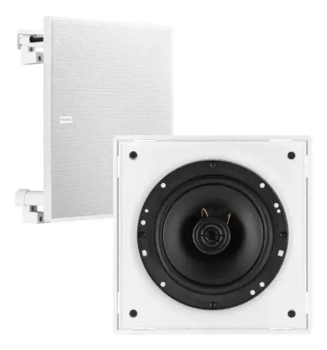 Caixa De Som De Embutir Frahm Vision E.6.60 Branco