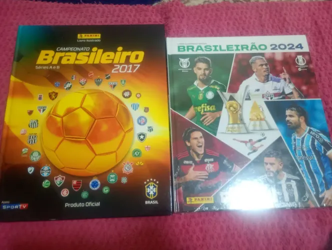 2 álbuns Campeonato Brasileiro