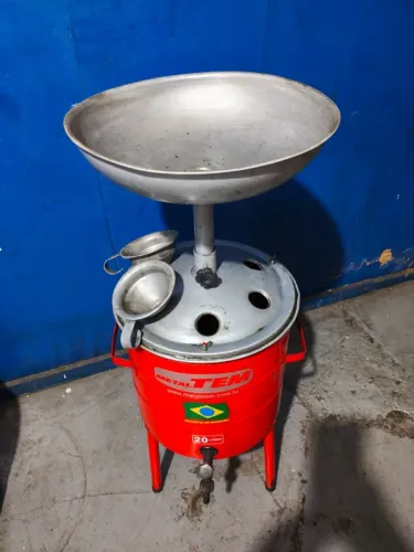Esgotador de Óleo com Funil