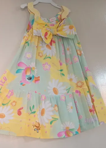 Vestido infantil feminino 
