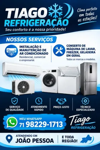 Instalacao e manutencao de ar condicionado refrigeracao em geral