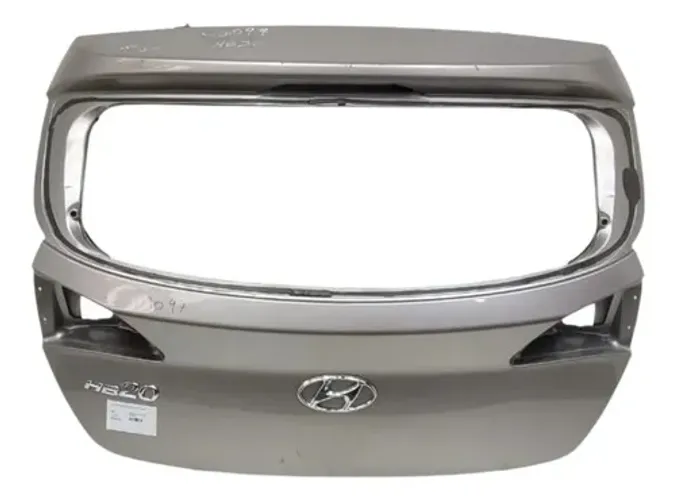 Tampa Traseira Hb20 Hatch 2013 2019 Cinza