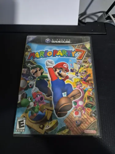 Jogo Mario Party 7 Nintendo Gamecube Original Americano (Sem Manual)<br>