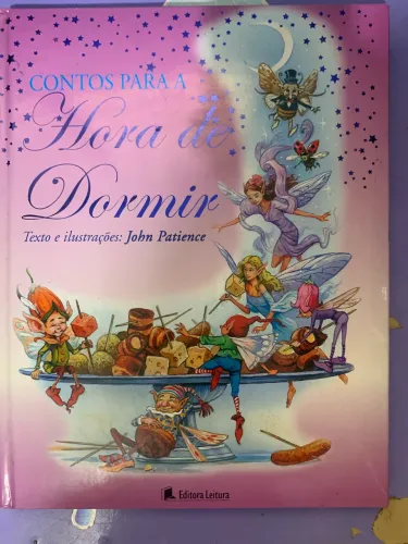 Livro ilustrado Contos para Hora de Dormir de John Patience Ed Leitura