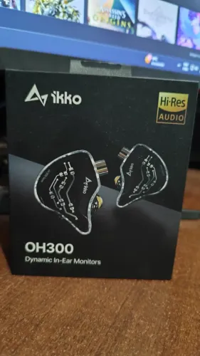 IEM Ikko OH300 impecável (fone de ouvido dunu moondrop kz letshouer)