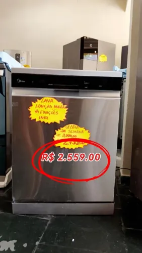 Lava Louças Midea 14 funções.