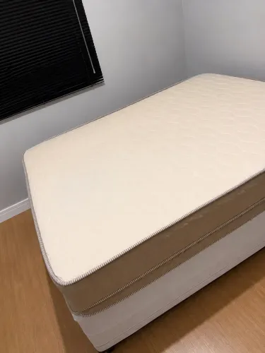 Cama Box Casal (Colchão Molas Ensacadas + Box)