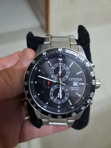 Relógio citizen cronógrafo wr 100 super conservado 