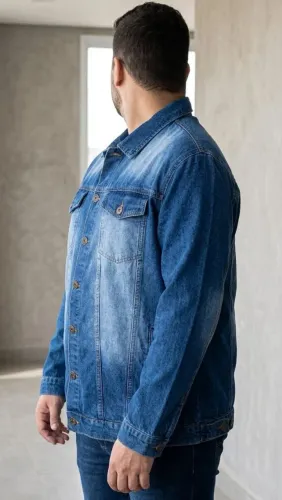 Jaqueta Jeans Masculina