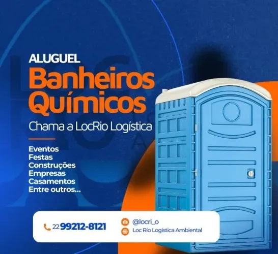 LOCAÇÃO DE BANHEIRO QUIMICO MAGE E REGIÃO