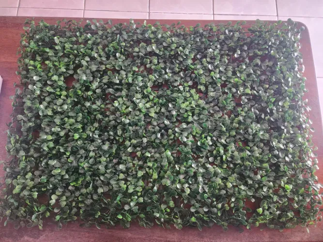 Grama artificial buchinho em placas 