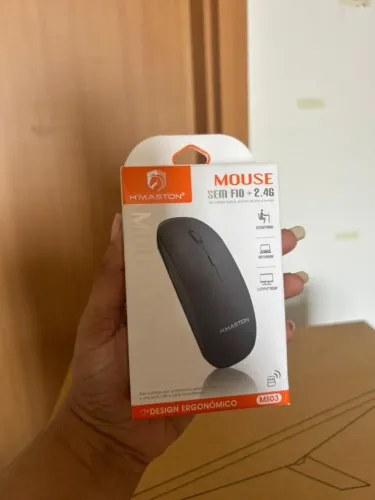 H´MASTON MOUSE SEM FIO+2.4G MS03 FAZEMOS ENTREGAS