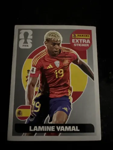 ? LAMINE YAMAL PRATA (SILVER) - EXTRA STICKER LEGEND