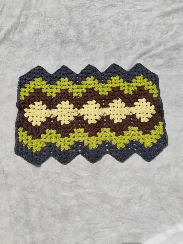Tapete de crochê 