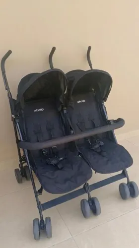 Carrinho de bebê duplo Kiddo