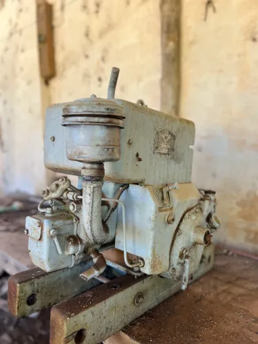 Motor Diesel Yanmar NB10 - Funcionando