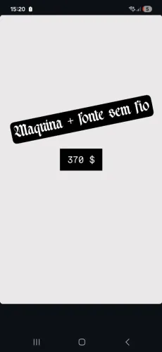 MAQUINA TATTOO + FONTE