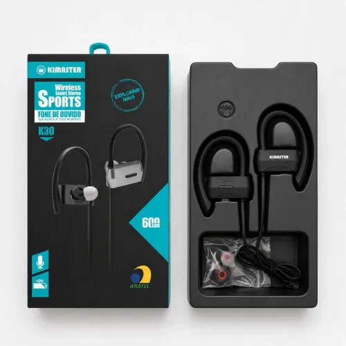 Fone Ouvido Bluetooth Stereo K30 Graves